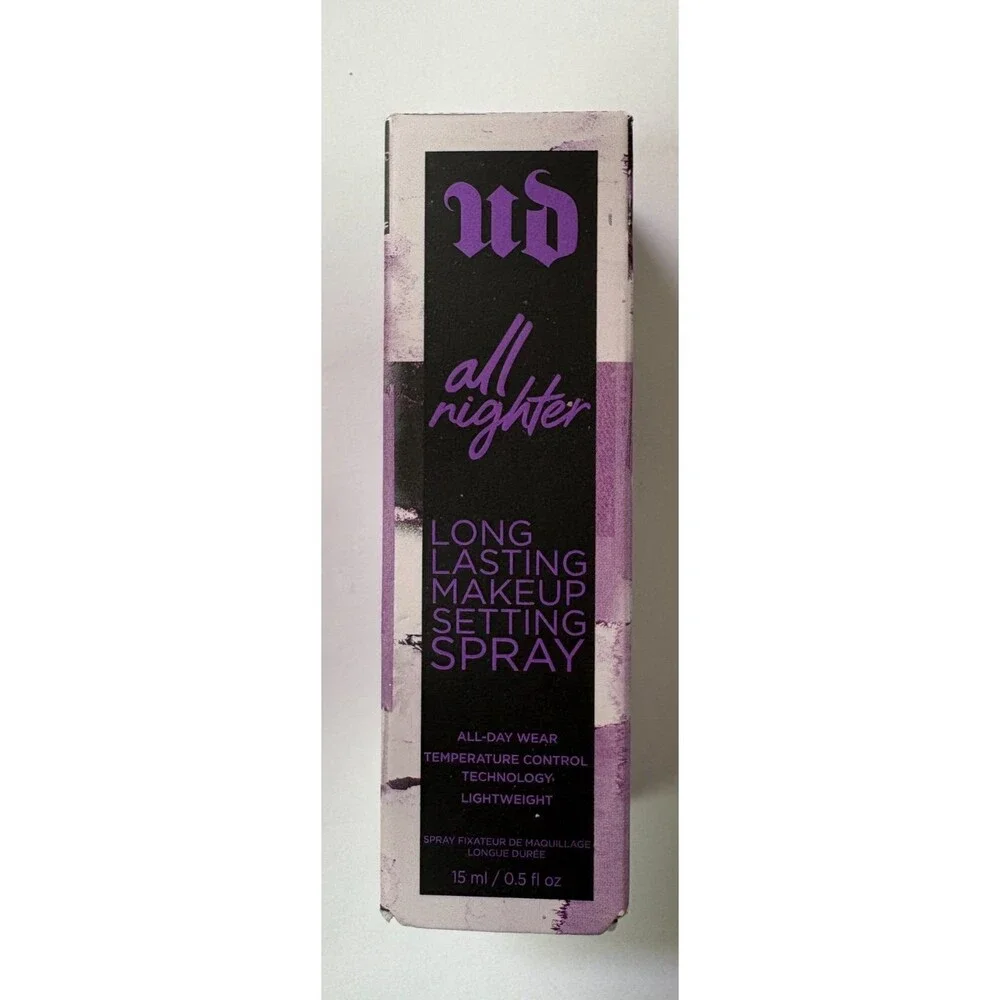 Urban Decay by Skindinavia All Nighter Makeup Setting Spray .5 fl oz / 15ml NEW